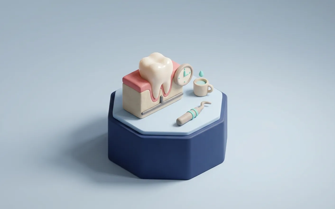 Da cosa nascono i denti sensibili? Foto dello studio di Via Tripoli.